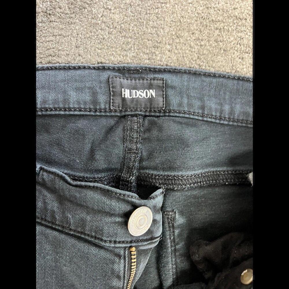 HUDSON Krista Skinny Jeans Womens SZ 29 Black Jeans - Picture 3 of 6